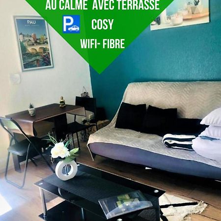 Le Petit Park-Studio-Terrasse- Piscine-Wifi Fibre Apartamento Pau Exterior foto